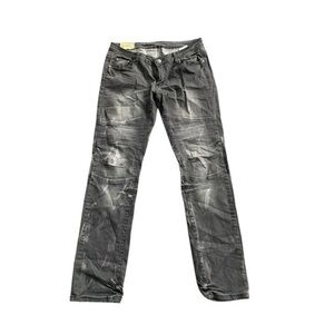 Machine Men’s Black Slim Jeans with Shiny Finish
100%COTTON